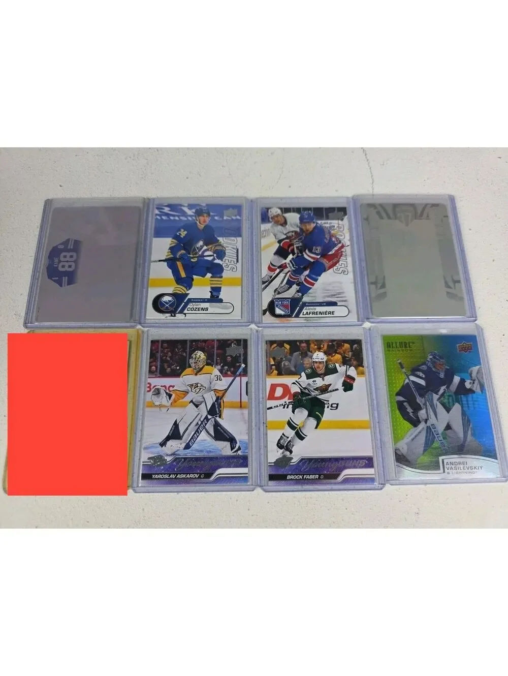 NHL Card Lot Rookie Young Guns Insert 1/1 One Of One PATRICK KANE Press Plate